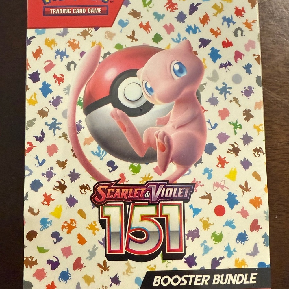 Scarlet & Violet 151 Booster Bundle - Pink and Red
